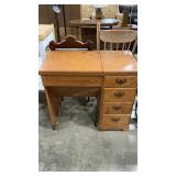 HUSQVARNA VIKING 6030 CABINET SEWING MACINE &