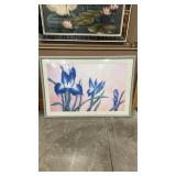FRAMED FLORAL ART