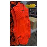 2 ORANGE HUNTING VESTS SZ XL
