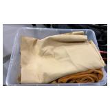 4 ASSORTED LEATHER TANNED HIDES