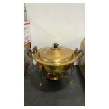 BRASS COLOR CHAFFING DISH