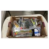 GROUP OF FISHING SWIMBAITS, PLASTICS AND MORE