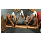 WOOD MOUNTAIN SCAPE KEY HOLDER