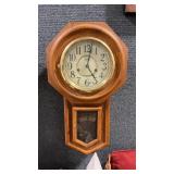 REGULATOR STYLE WALL CLOCK