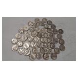 $5 FACE VALUE MERCURY DIMES 90%