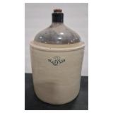#3 BROWN GLAZE1 HANDLE JUG