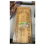 JOHN & SHIRLEYS CRIBBAGE BOARD