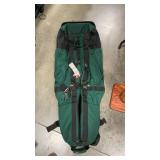 ROLLING CANVAS GOLF CLUB TRANSPORT BAG