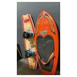 OBRIEN SWINDLE 139 WAKE BOARD AND HYDROSLIDE PRO