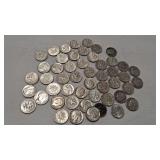 $5 FACE VALUE ROOSEVELT DIMES 90%