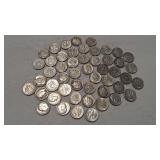 $5 FACE VALUE ROOSEVELT DIMES 90%