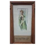 VTG FRAMED CALENDAR  SEGMENT