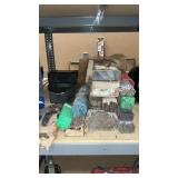 LARGE GROUP OF WELDING RODS AND WELDING MASK