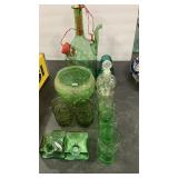 GREEN GLASS ASSORTMENT