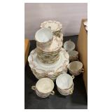 HAVILAND 'VARENNE' PARTIAL CHINA SET