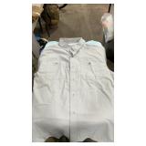 2 SHORT SLEEVE BUTTON UP FISHING SHIRTS SZ L