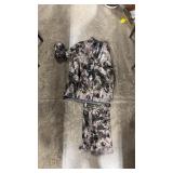 CABELAS INSTINCT JACKET SZ L AND PANTS SZ M CAMO