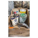 ASSORTED OLD OIL AND GAS TINS