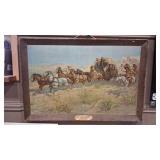 VTG BUDWEISER 'ATTACK ON THE OVERLAND STAGE'