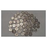 $5 FACE VALUE ROOSEVELT DIMES 90%