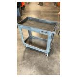 4-WHEEL TWO-TIER UTLITY CART