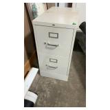 HON 2 DRAWER FILING CABINET