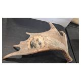 MOOSE PADDLE CRIBBAGE BOARD
