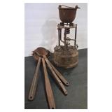 TURNER BRASS WORKS PLUMBERS FURNACE  POT & LEAD