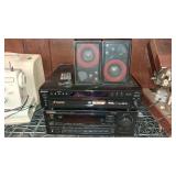 SONY/PIONEER DVD VCR PLAYERS & SPEAKERS
