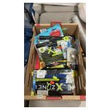 ASSORTED FISHING SOFT PLASTIC WORMS AND HOOKS