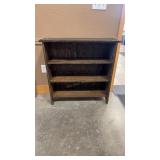 131 3 SHELF WOOD BOOK CASE