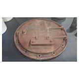 KALISPELL MT CAST IRON BOILER DOOR