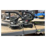 2 ELECTRIC LEAF BLOWERS AND POULAN CHAINSAW
