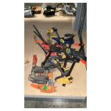 GROUP OF ASSORTED CLAMPS