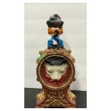 REPRO CAST IRON CAT & MOUSE BANK