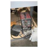 LINCOLN ELECTRIC WELD PAK 100 HD WELDER, HELMET,