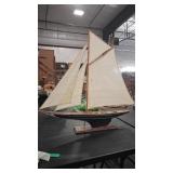 SINGLE MAST SAILING YACHT/FABRIC SALE MODEL