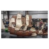17TH CENTURY TALL VASA (WASA) SWEDISH WARSHIP