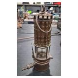 WOLF SAFETY LAMP DAVY STYLE DERIVATIVE MINER'S
