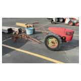 DAVID BRADLEY 2-WHEEL WALK BEHIND GARDEN TRACTOR