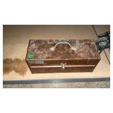METAL TOOLBOX AND HAMMERS