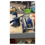 BOTTLE JACK AND HYDRAULIC FLOOR JACK, EXTENSION CO
