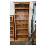 6 SHELF WOOD BOOK CASE