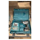 MAKITA 18V DRILL W/ CHARGER AND CASE