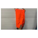 FIELDLINE ORANGE INSULATED OVERALLS SZ L