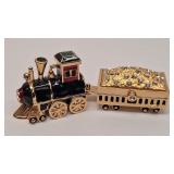 ESTEE LAUDER 'LOCOMOTIVE' PERFUME COMPACT