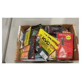GROUP OF FISHING PLASTICS, HOOKS, JIGS AND MORE
