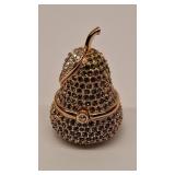 ESTEE LAUDER CRYSTAL GREEN PEAR PERFUME COMPACT