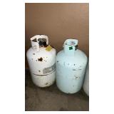 2- 35 LB PROPANE TANKS