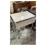 VIRTUE BROS OF CALIFORNIA DROP LEAF UTILITY CART